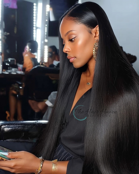 The hair haven boutique Straight HD Lace Wig