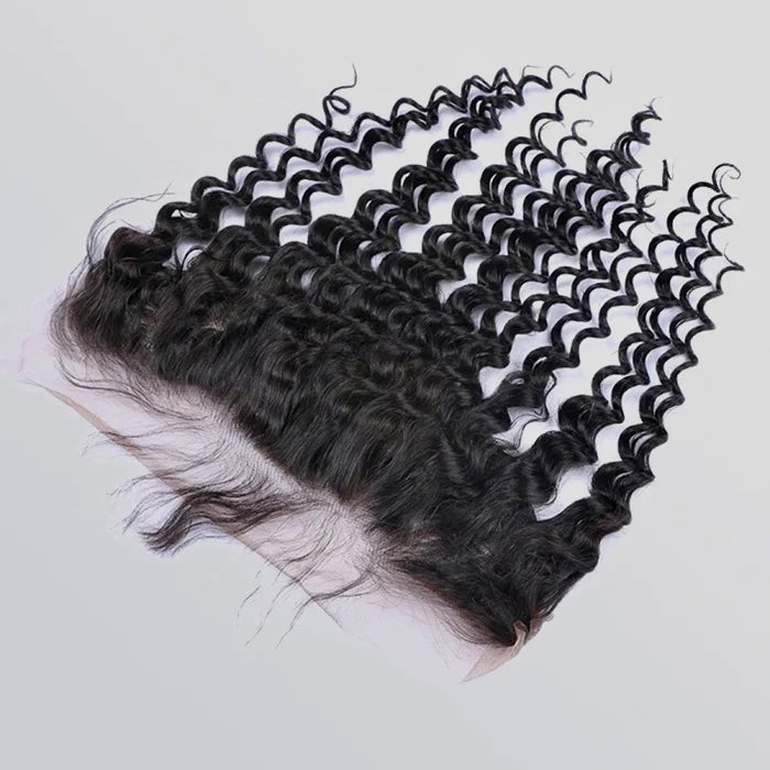 Luxury Deep Curly Lace frontal