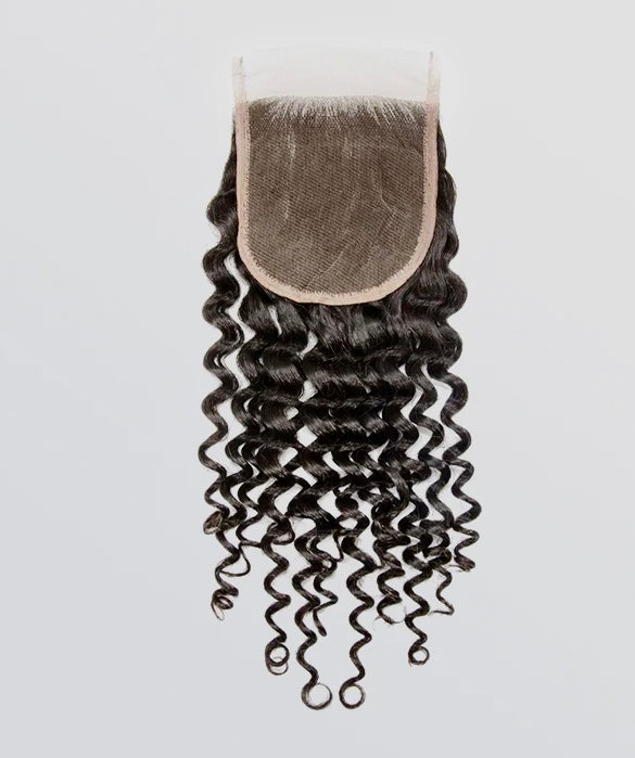 Luxury Deep Curly Lace Closure