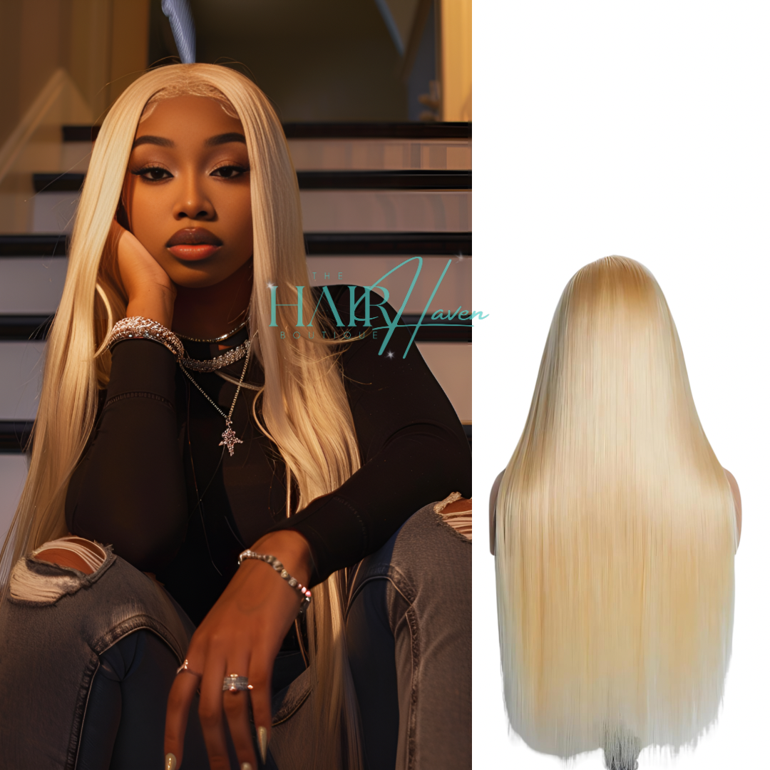 The Hair Haven Boutique #613 Blonde Straight Wig