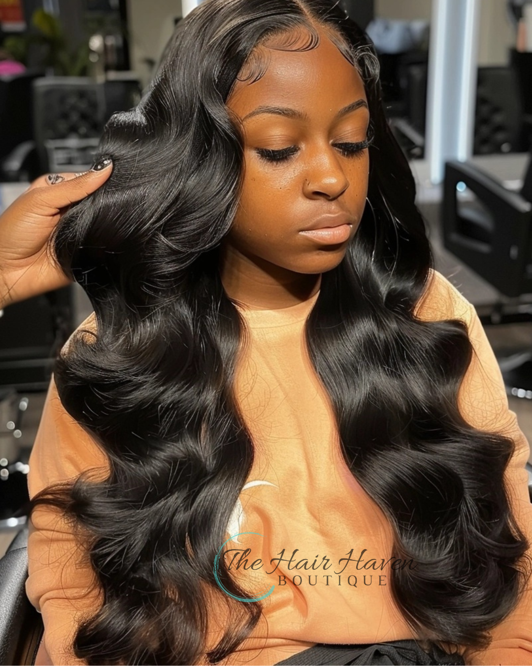 The hair haven boutique Body Wave HD Lace Wig