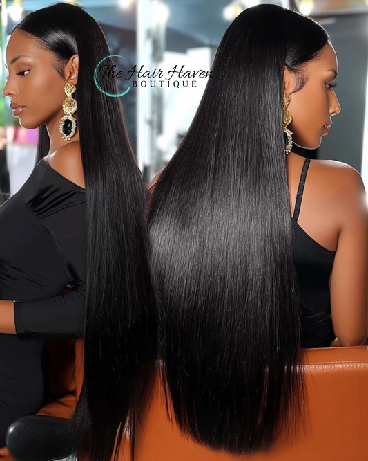 THHB  "TASHA" Straight Raw HD Lace Wig
